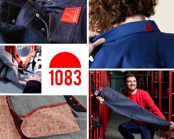 différents produits de la marque 1083