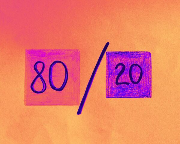 La méthode 20/80 : travailler moins, obtenir plus